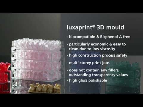 luxaprint® 3D mould – Rapid Prototyping UV 378-388 nm - EN