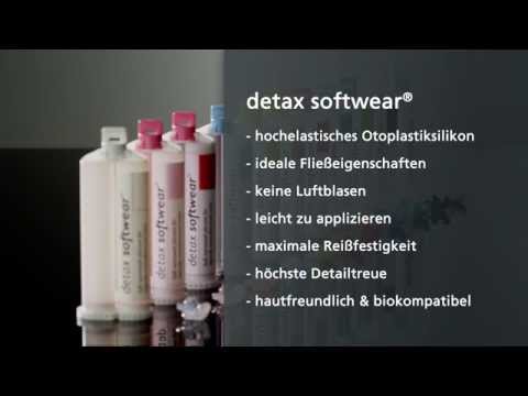 detax softwear® – Otoplastiksilikon zum Befüllen von Gussformen