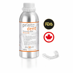 printodent GR-19.1 OA, 3D Printing resin from Pro3dure