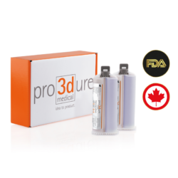 Otosil IS-2, Pro3dure, silicone A pour des empreintes d'oreilles précises